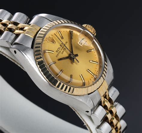 rolex dameur gull